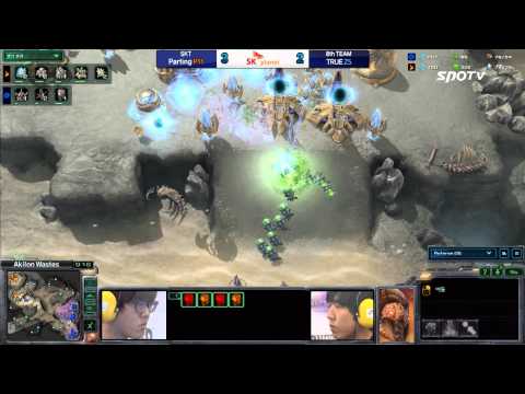 [0422] Parting(SKT) vs. TRUE(8th) PvZ 6SET Akilon Wastes -Starcraft2,esportstv,SPL