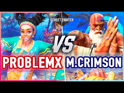 SF6 🔥 ProblemX (Lily) vs Mister Crimson (Dhalsim) 🔥 Street Fighter 6