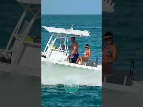 Sailfish Yamaha 150 😎 | Miami Boats | Haulover Inlet | #shorts