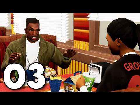 GTA San Andreas Remastered - Part 3 - CJ Gets a Girlfriend