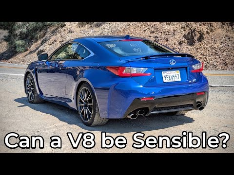 2015 Lexus RC F Review - The Sensible V8 Driver's Car?