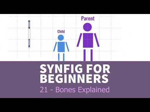 Synfig for beginners: 21 - Bones Explained
