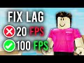 How To Fix Lag In Roblox - Full Guide
