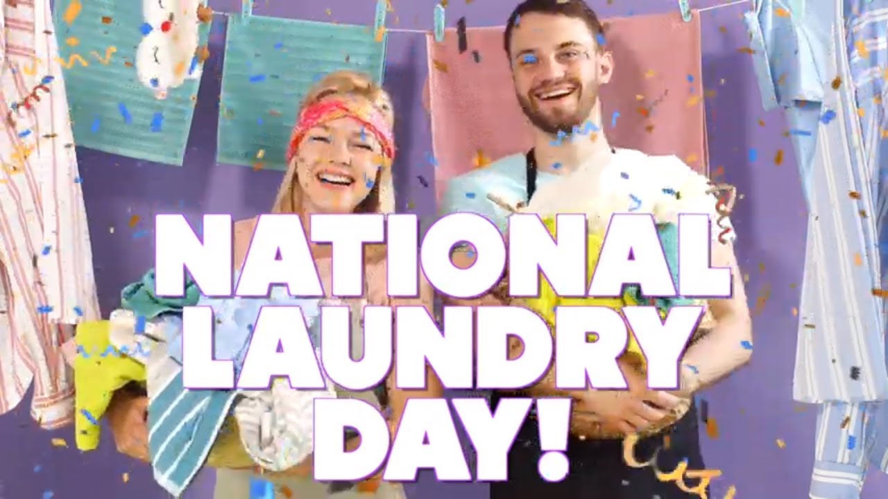 Happy National Laundry Day | April 15th | Clean and Civilized - and Taxed