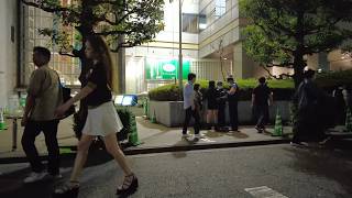 Night Walk in Tokyo Shinjuku Kabukicho Okubo Park Tour, Walking in Japan Travel 夏の新宿を散歩・話題の病院周辺・日本東京