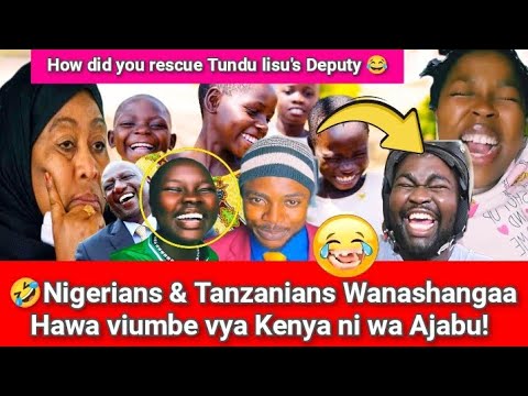 🤣💥KENYA SIHAMI. Nigerians & Tanzanians Reacts after KENYANS rescued Tundu lisu's Deputy from Custody