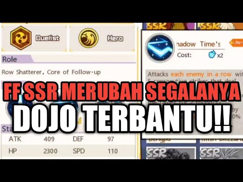 FF SSR MEMBANTU TIM KE 3 DOJO!!! GGWP - ONE PUNCH MAN : The Strongest