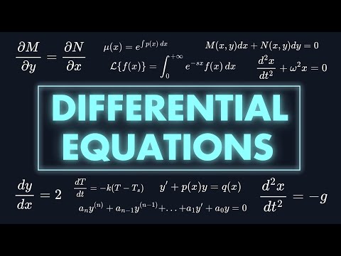 DIFFERENTIAL EQUATIONS explained in 21 Minutes