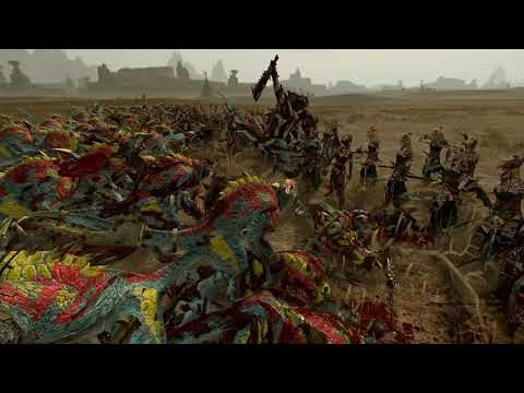 Wardancers VS Saurus Warriors (Shields) | Total War: Warhammer 2
