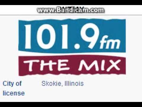 WTMX 101.9 FM The Mix Skokie, IL TOTH ID at 3:00 p.m. 6/7/2014
