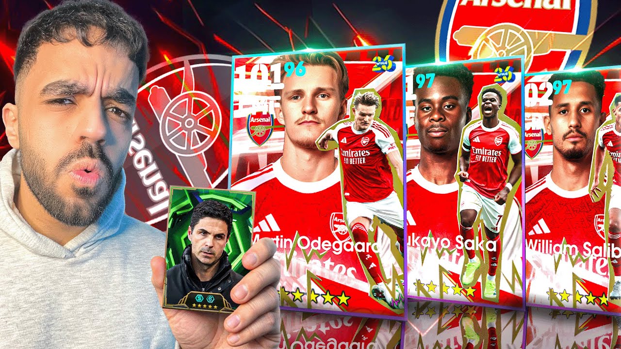 اشتريت وجربت حزمة ارسنال الجديده🤯عودة المدرب المهندس🔥|efootbal 2026 Thumbnail