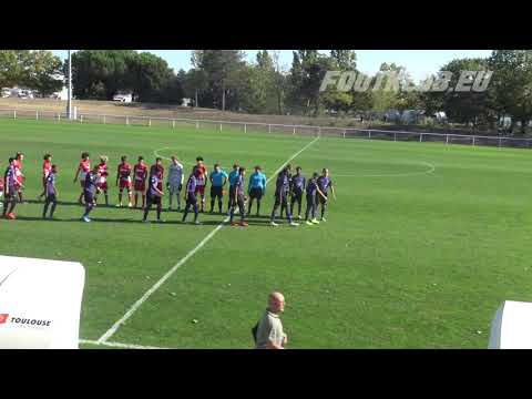 U18 National / Toulouse - Monaco 2019-2020 / Entrée des équipes
