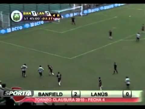James Rodriguez - Banfield vs Lanus - Clausura 2010