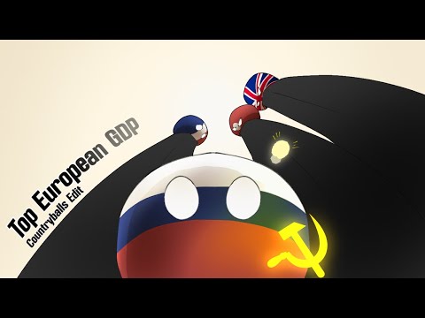 Top European GDP | Countryballs Edit
