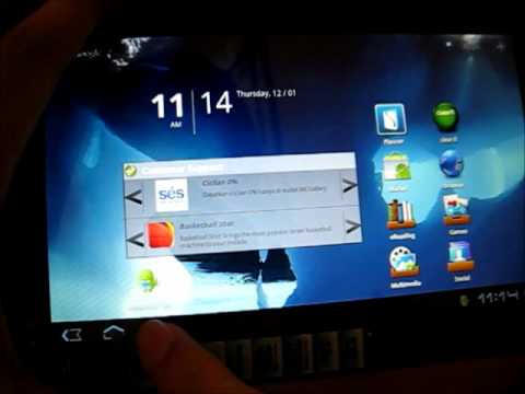 Antar Muka Acer Iconia Tab A101