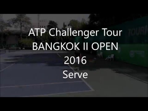 ATP Challenger  Bangkok II Open 2016 Serve