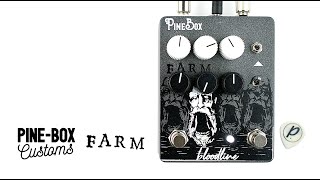 Video thumbnail for Pine-Box Customs / Farm Pedals Bloodline Dual Fuzz by Pedal of the Day