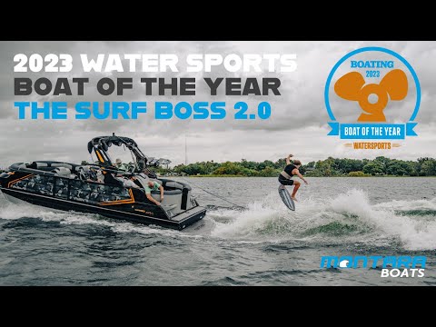 2023 Water Sports Boat of the Year | The Surf Boss 2.0