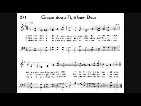 Hinário 5 CCB - Hino 271 - Graças dou a Ti, ó bom Deus - Strings - Teclado Yamaha PSR S670