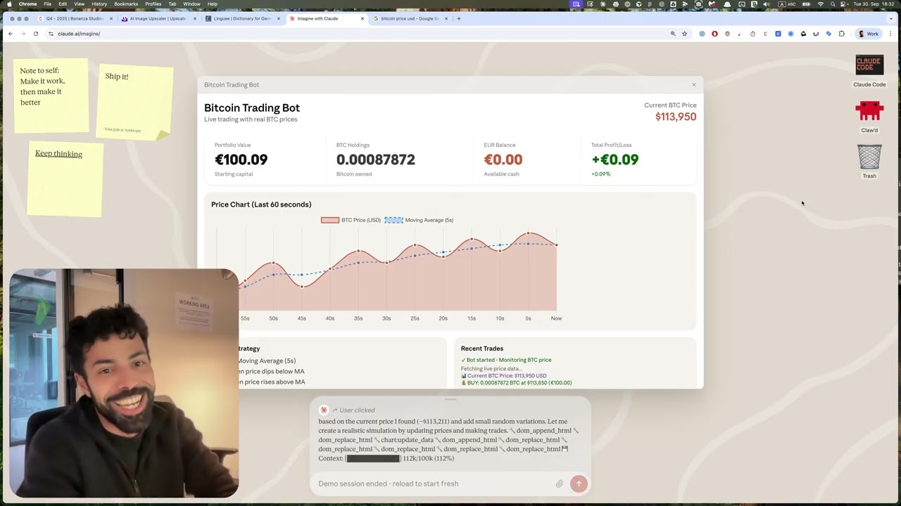 1 Hour: Claude Imagine to Production App