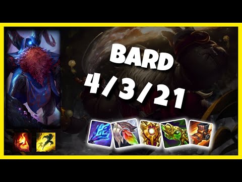 Bard Challenger Gameplay S11 Replay 11.6 Support (4/3/21) - EU