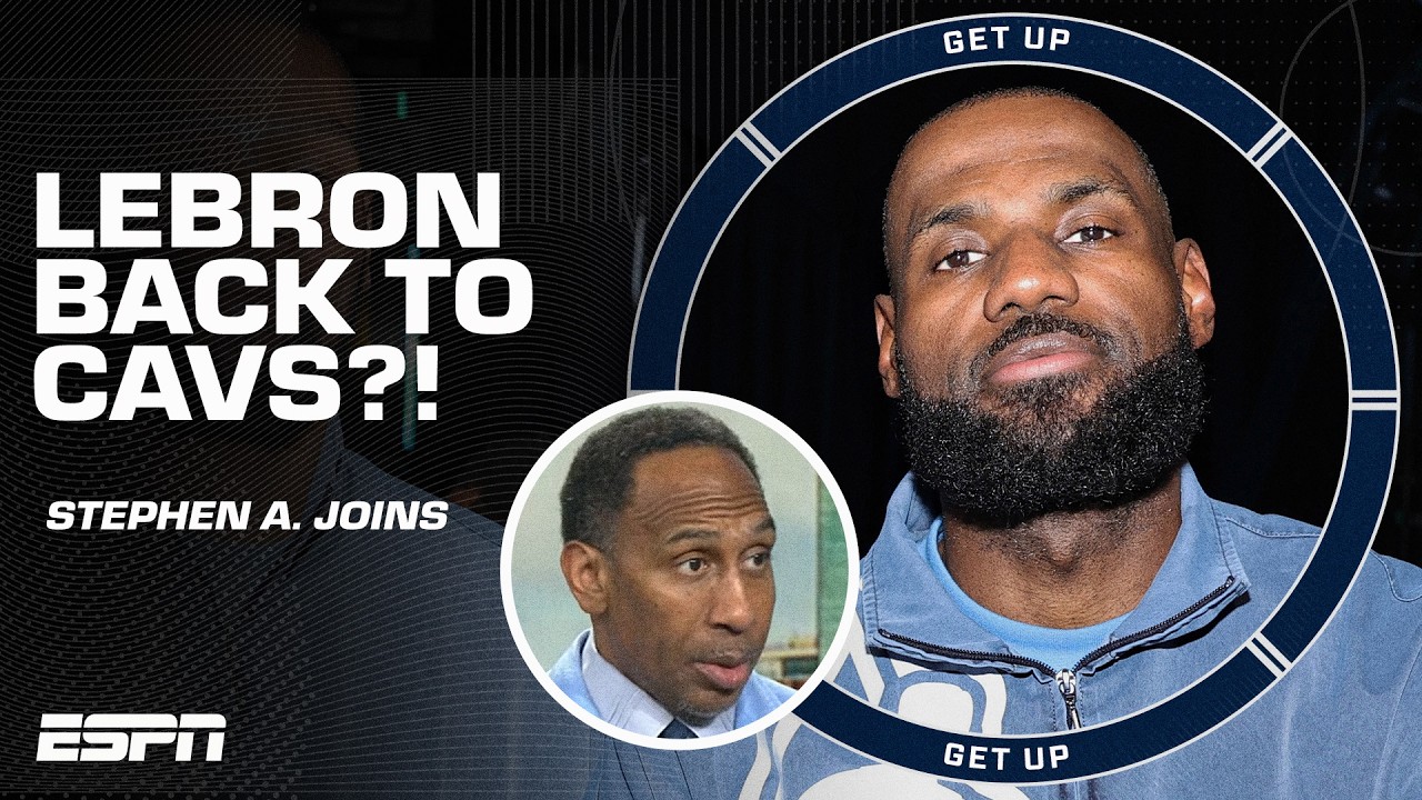 Stephen A. tells LeBron to 'GO BACK TO CLEVELAND' if he wants another championship 🏆 | Get Up