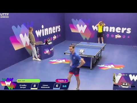 WINners CUP table 2  03.01 Priadko Sergei - Liman Aleksandr   17:00