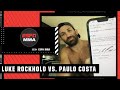Luke Rockhold signs his contract to fight Paulo Costa DURING the interview ?? | ESPN MMA