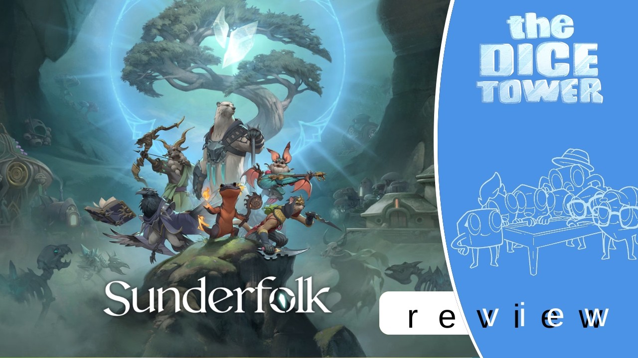 Sunderfolk Review -  Swipe Up for Deck Building