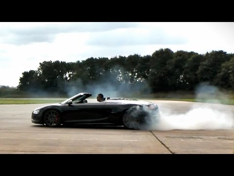 Audi R8 V10 with QuickSilver SuperSport Exhaust - Launch controls!
