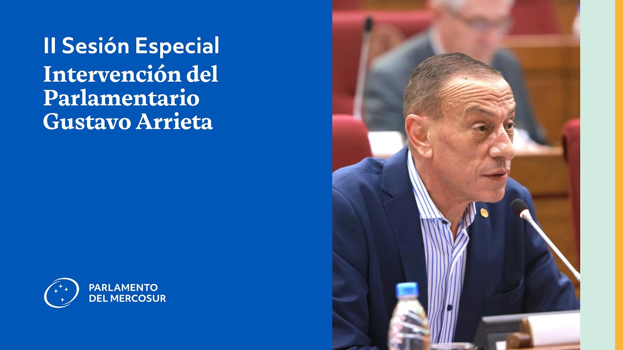 II Sesión Especial - Vicepresidente Gustavo Arrieta