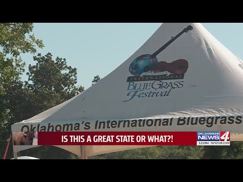The Music Starts Early at the 26th International Bluegrass Festival in Guthrie