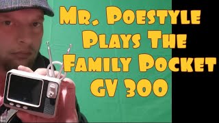 Mr. Poestyle Unboxes And Plays The Family Pocket GV 300 Bookshelf 180 In 1 Famiclone TV