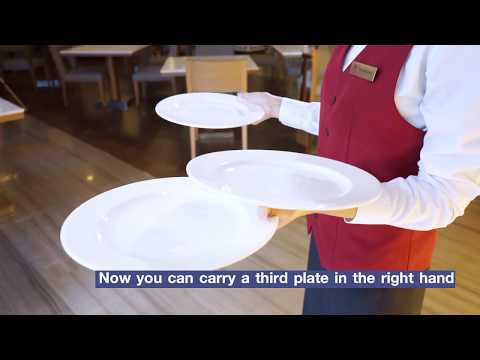 How to carry plates