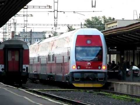 ZSSK 671 004 "Alžbeta" [R 763 Lomnica] arrives at Košice train station