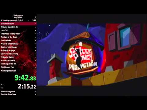 Sly Raccoon any% in 1:09:59【PAL Version】