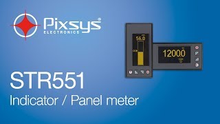 STR551 - Indicator - Panel meter STR551 - Indicator - Panel meter