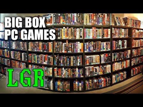 LGR - ビッグボックスPCゲームコレクションルームツアー (LGR - The Big Box PC Game Collection Room Tour)