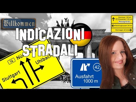 Lezione Tedesco 17 | Chiedere e dare indicazioni stradali in tedesco