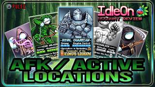 IdleOn Account Review: META Active & AFK Locations