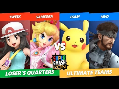 SSC 2019 SSBU -  Tweek & Samsora VS  ESAM & MVD - Ultimate Loser's Quarters