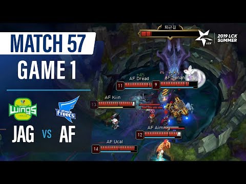 JAG vs AF | Match57 Game1 H/L | 2019 LCK Summer