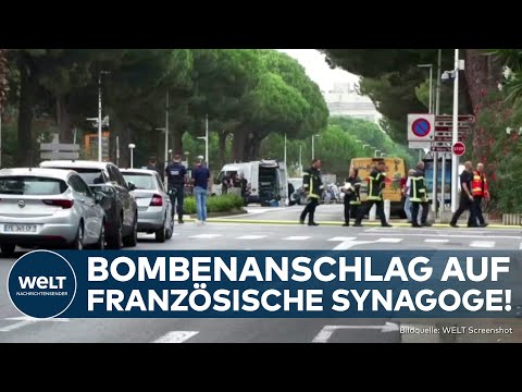 FRANKREICH: Explosion vor Synagoge! Macron "Terrorakt!" Täter auf der Flucht!