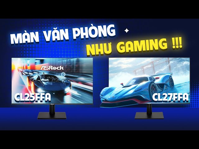 Màn Hình ASROCK CL25FFA (24.5 inch | FHD | IPS | 120Hz | 1ms)