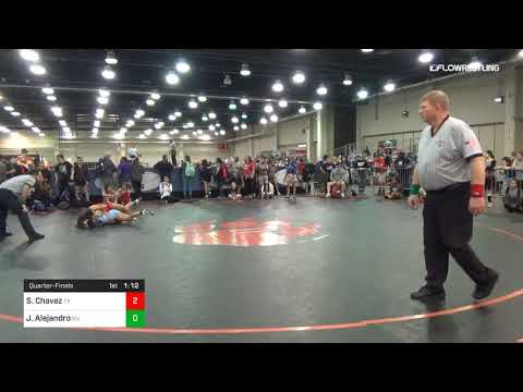 106 Lbs Quarterfinal Samara Chavez Team Texas Vs Jenavi Alejandro Team Nevada