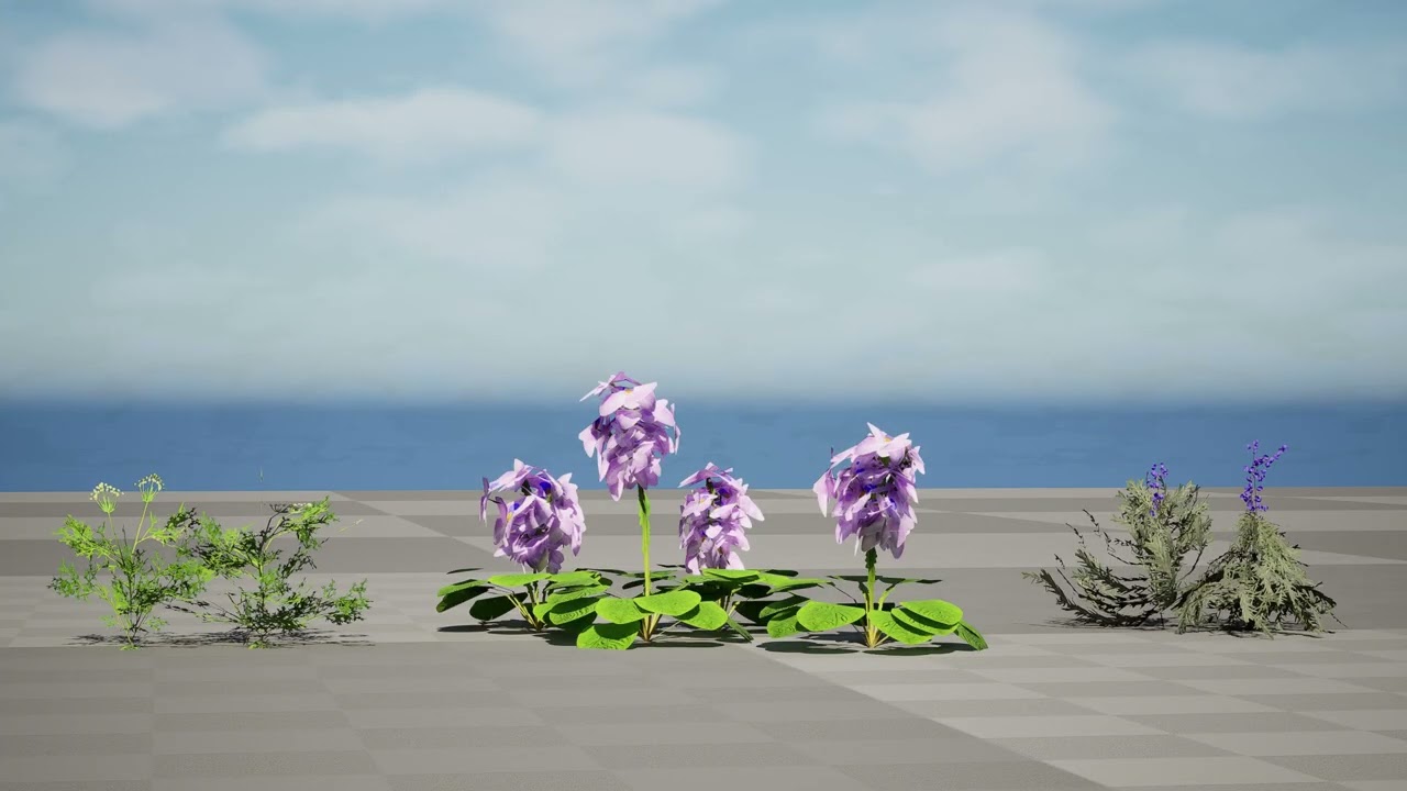Game-Ready Foliage Pack 3D Model
