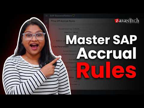Time Off in SAP SuccessFactors What You Need to Know for HRIS Interviews