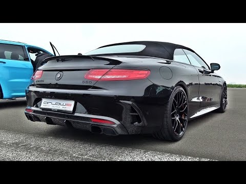 Mercedes S63 AMG Brabus 650 Rocket SOUND!!!