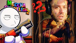 🎨 MECCHA CHAMELEON #2: Intentamos camuflarnos en obras de arte 🎨 MECCHA CHAMELEON #2: Intentamos camuflarnos en obras de arte