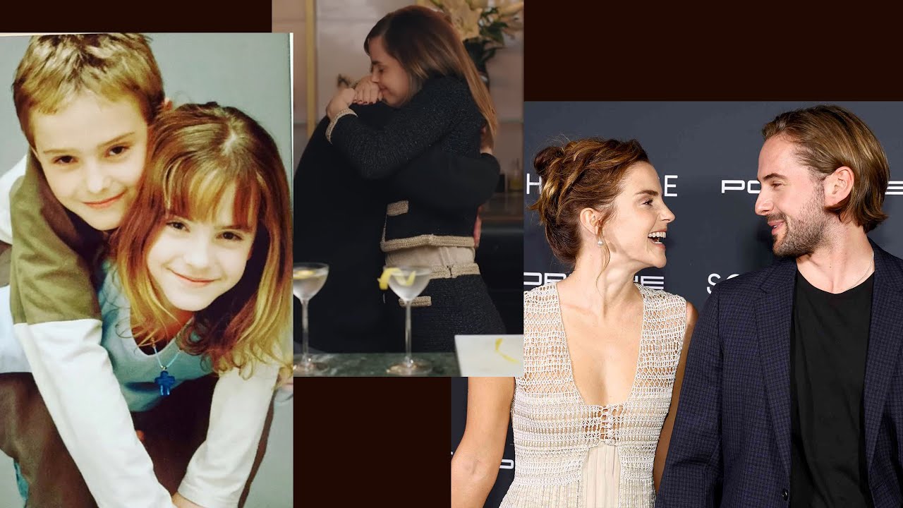 The bond between a brother and a sister❤️ #emmawatson #alexwatson #love #art #brother #sister